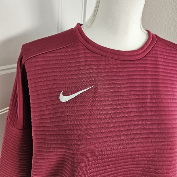 Nike Women's Burgundy Sweater, Size M - Picture 4 of 11